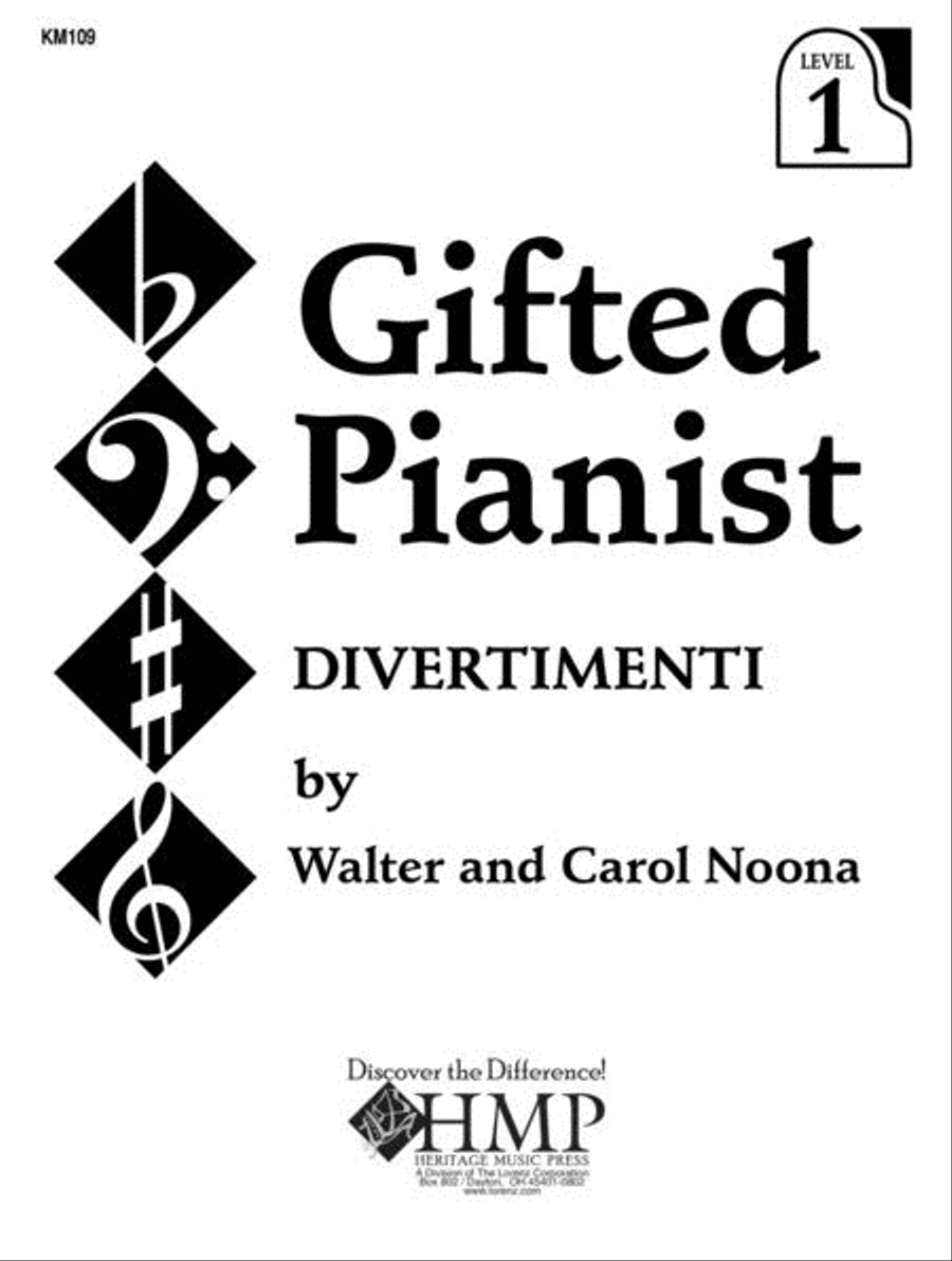 Gifted Pianist: Divertimenti, Book 1 Piano Method scores gallery preview page 1