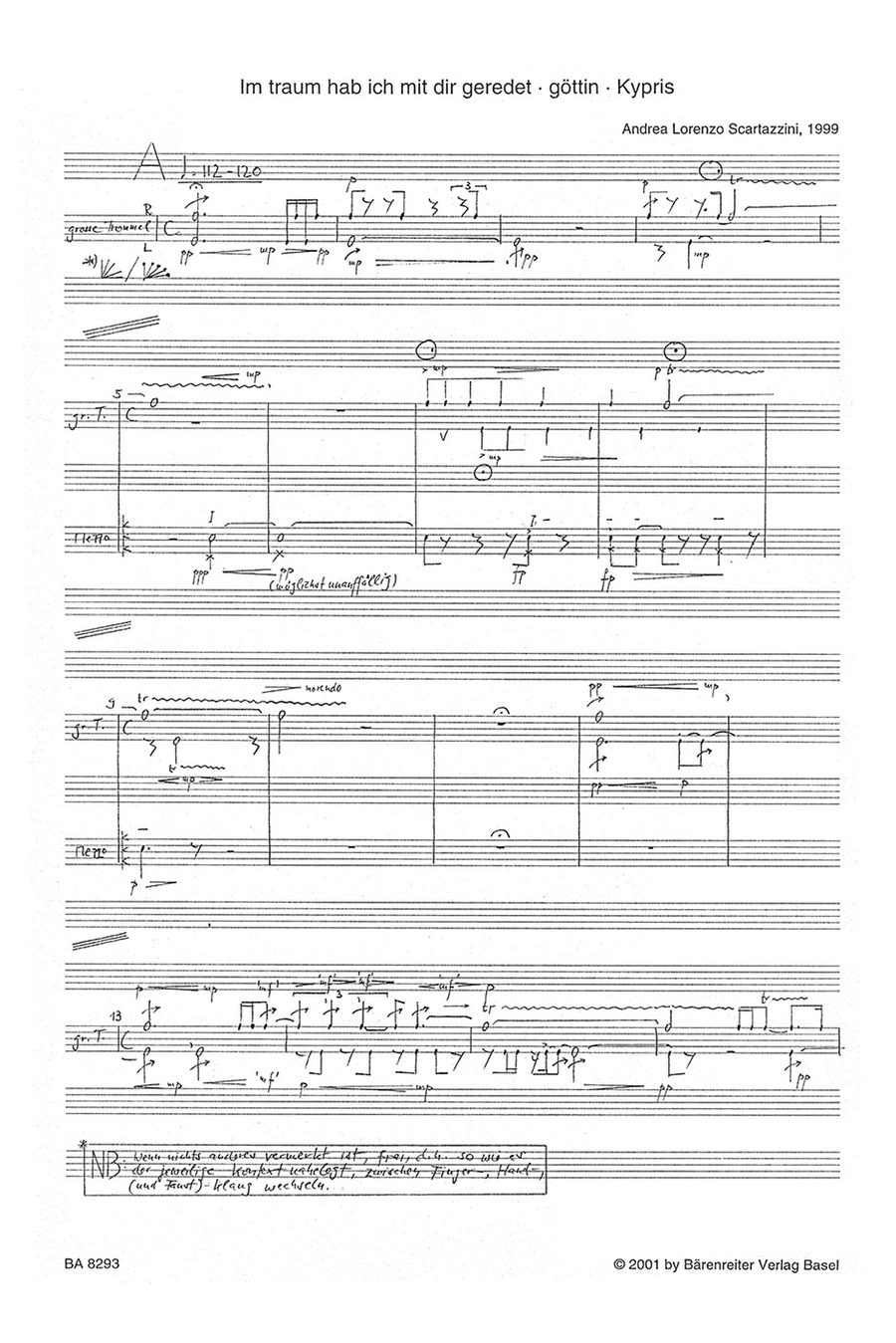 Im traum hab ich mit dir geredet - gottin - Kypris Mezzo-Soprano Voice scores gallery preview page 2