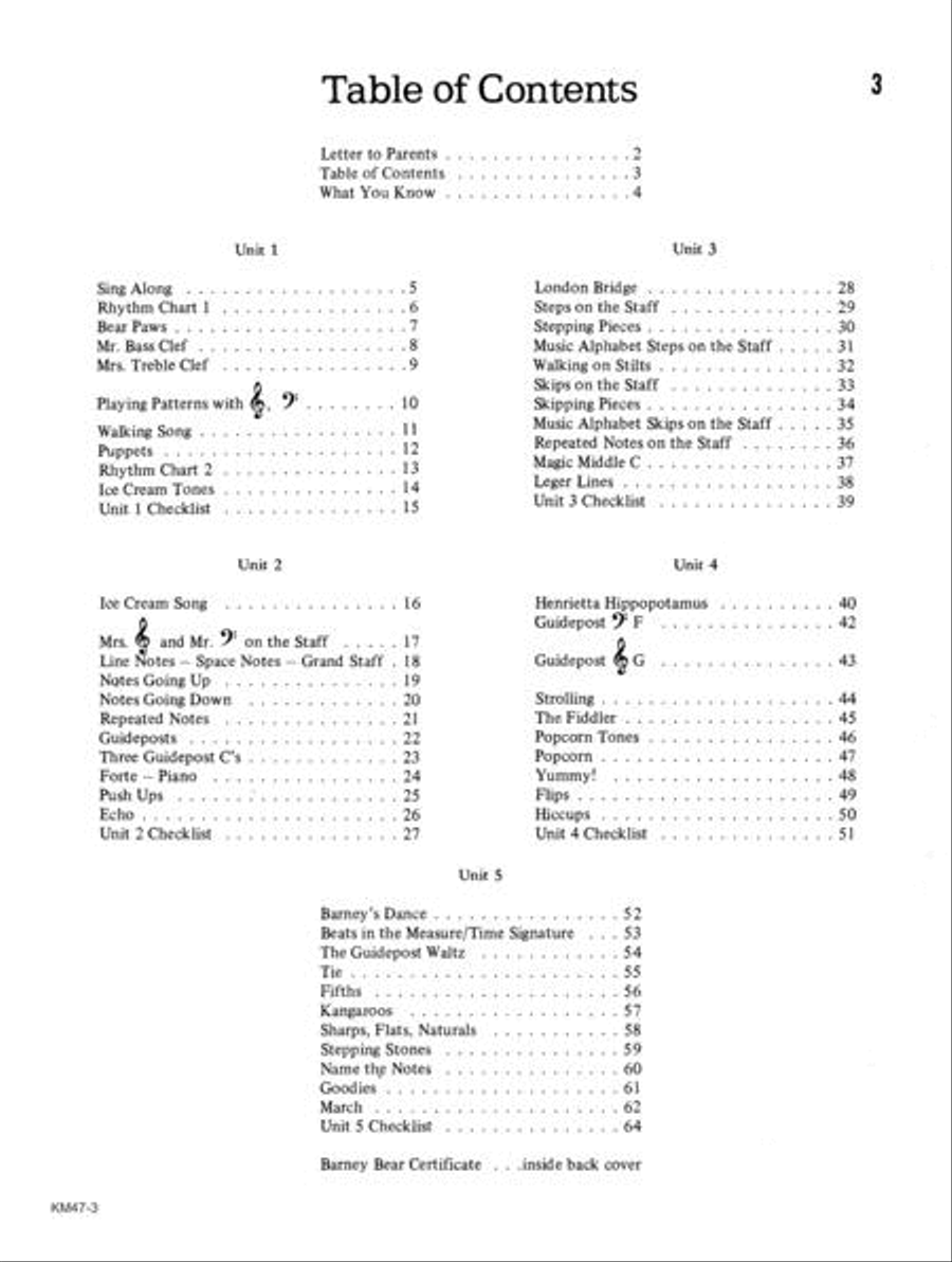 Mainstreams - The Primer Pianist B Piano Method scores gallery preview page 3