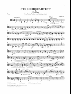 String Quartet E Flat Major Op. 127 String Quartet scores gallery preview page 4