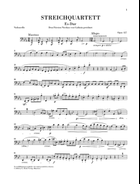 String Quartet E Flat Major Op. 127 String Quartet scores gallery preview page 5
