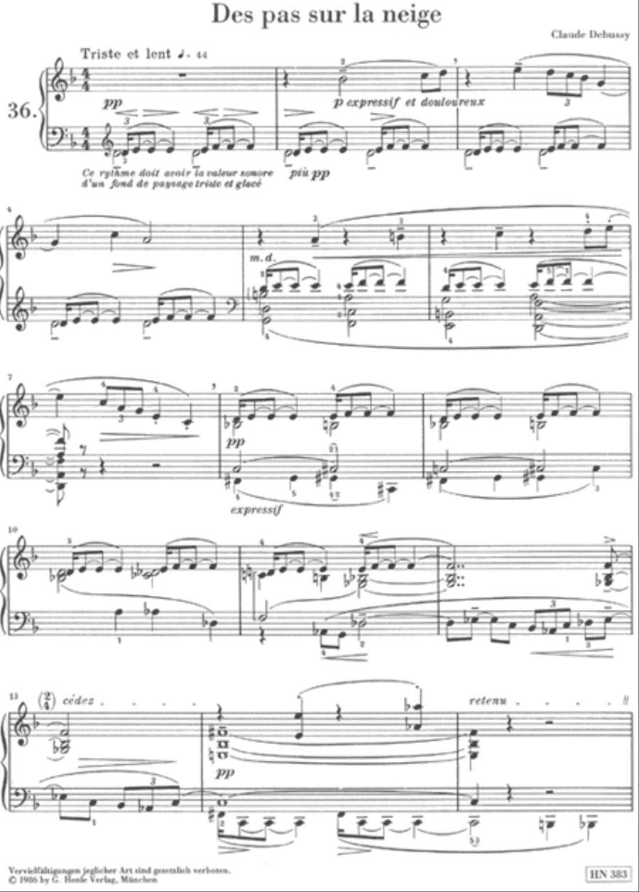Henle Album – Piano Music from Bach to Debussy Piano Solo scores gallery preview page 13