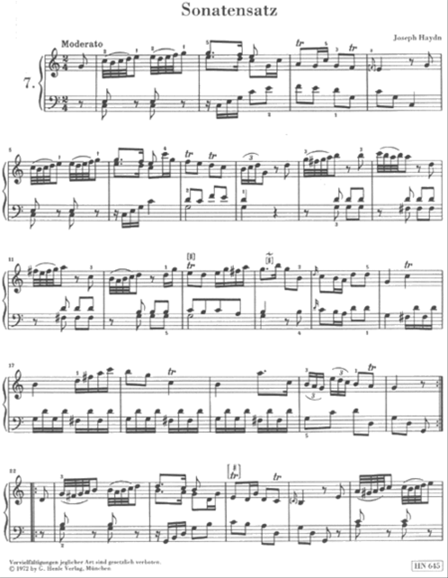 Henle Album – Piano Music from Bach to Debussy Piano Solo scores gallery preview page 4