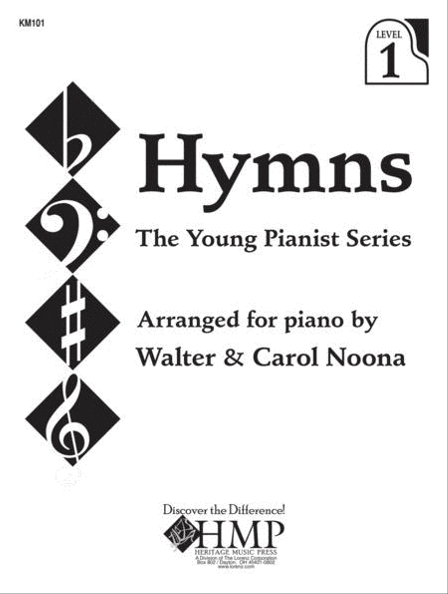 Noona Young Pianist Hymns Level 1 Piano Method scores gallery preview page 1