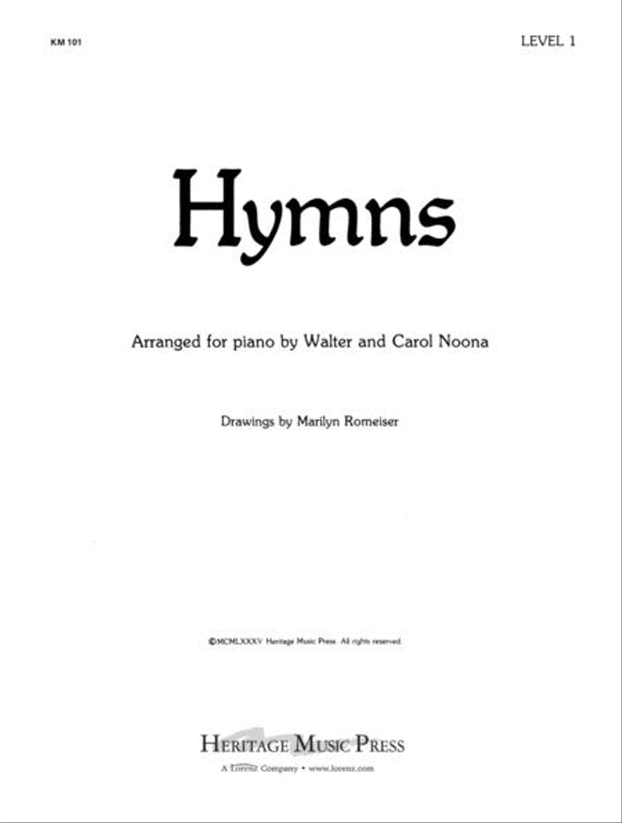 Noona Young Pianist Hymns Level 1 Piano Method scores gallery preview page 2