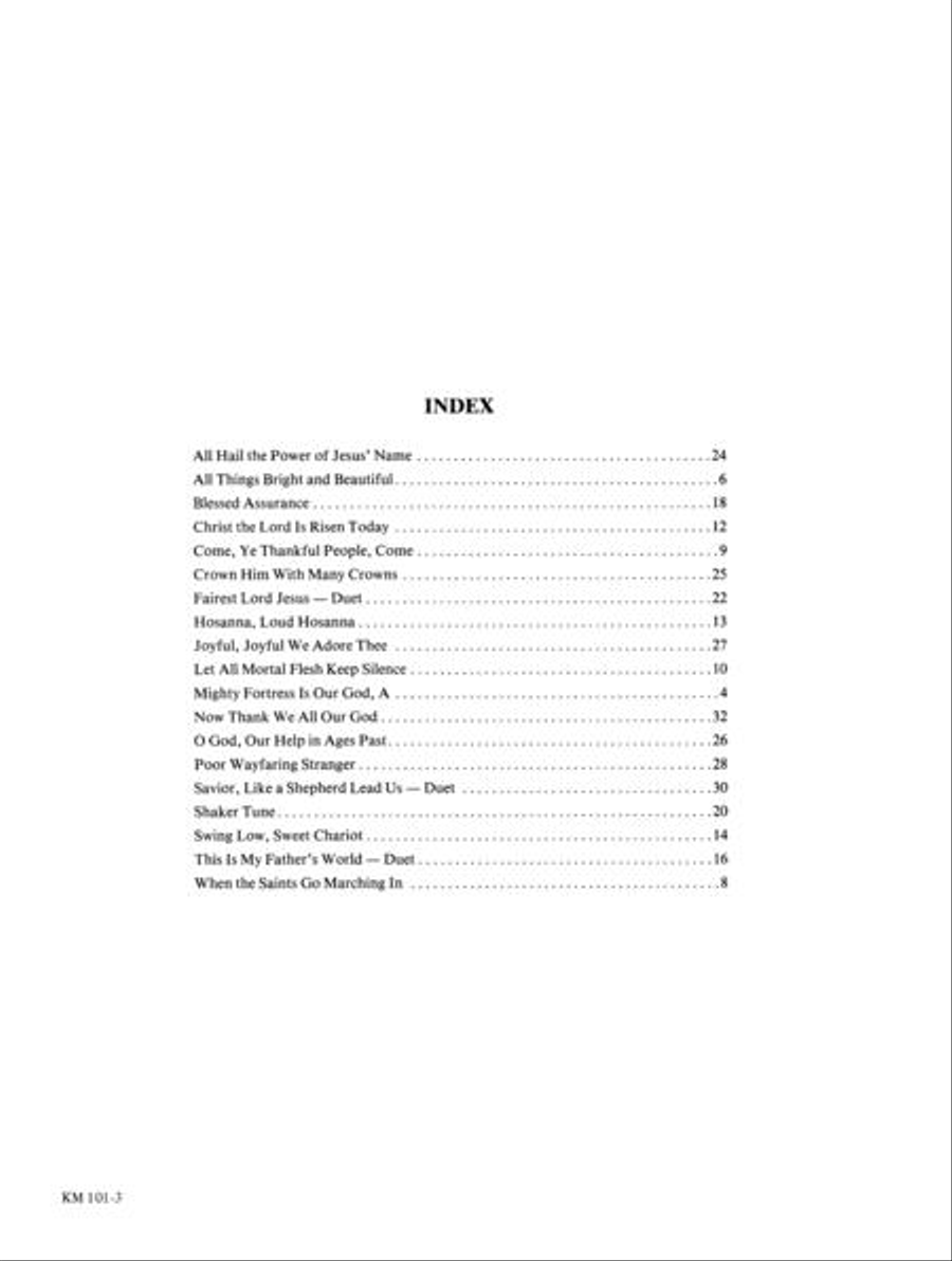 Noona Young Pianist Hymns Level 1 Piano Method scores gallery preview page 4
