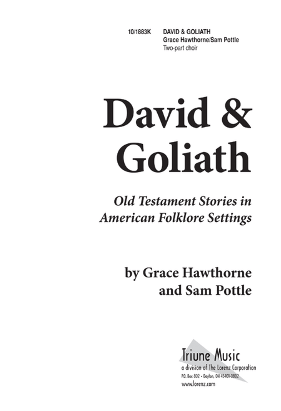 Five-Minute Musicals: David and Goliath Unison Choir scores gallery preview page 1
