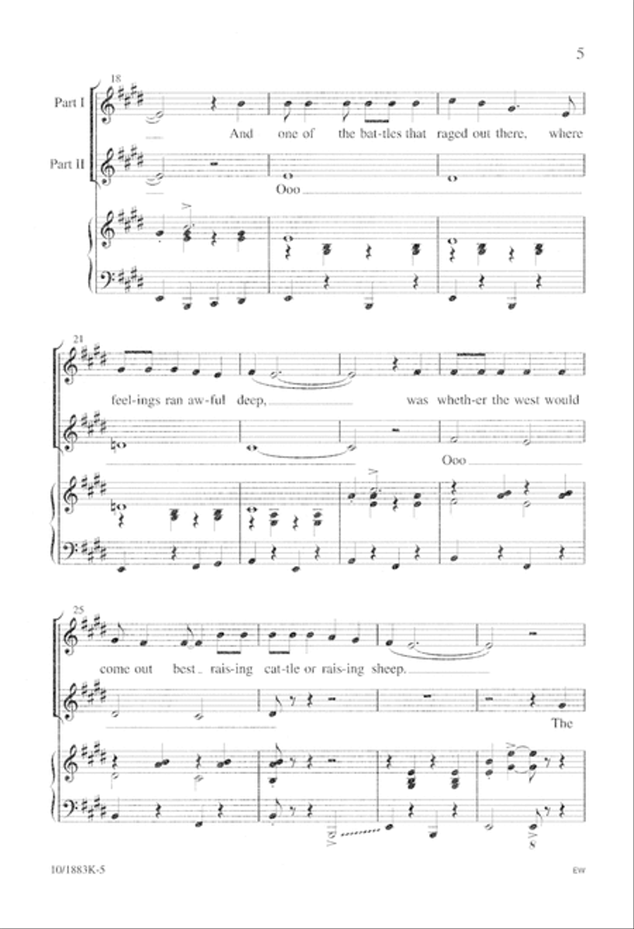 Five-Minute Musicals: David and Goliath Unison Choir scores gallery preview page 6