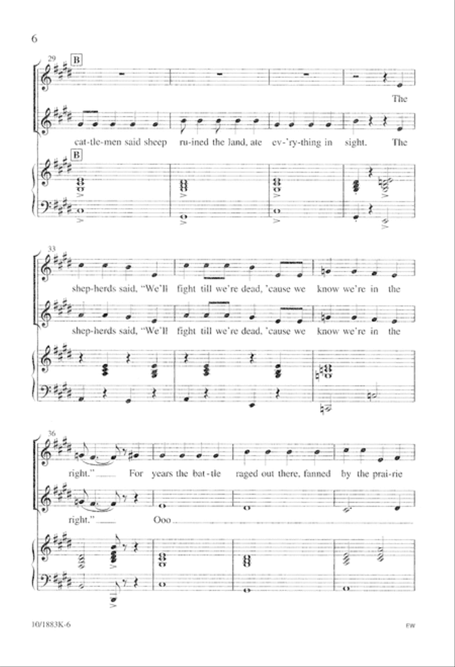 Five-Minute Musicals: David and Goliath Unison Choir scores gallery preview page 7