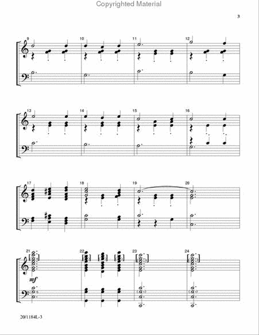 O How I Love Jesus 5-Octaves scores gallery preview page 3