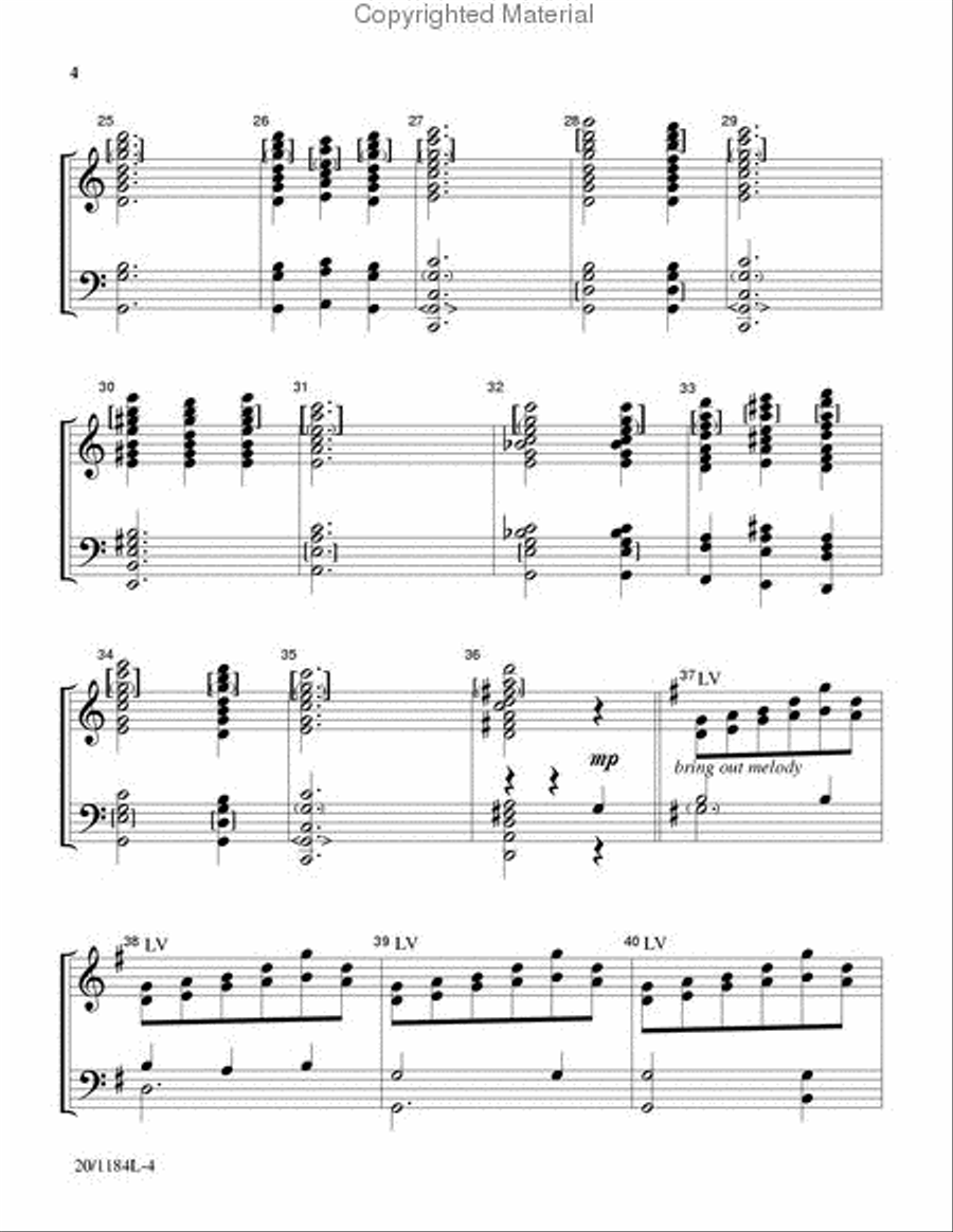 O How I Love Jesus 5-Octaves scores gallery preview page 4