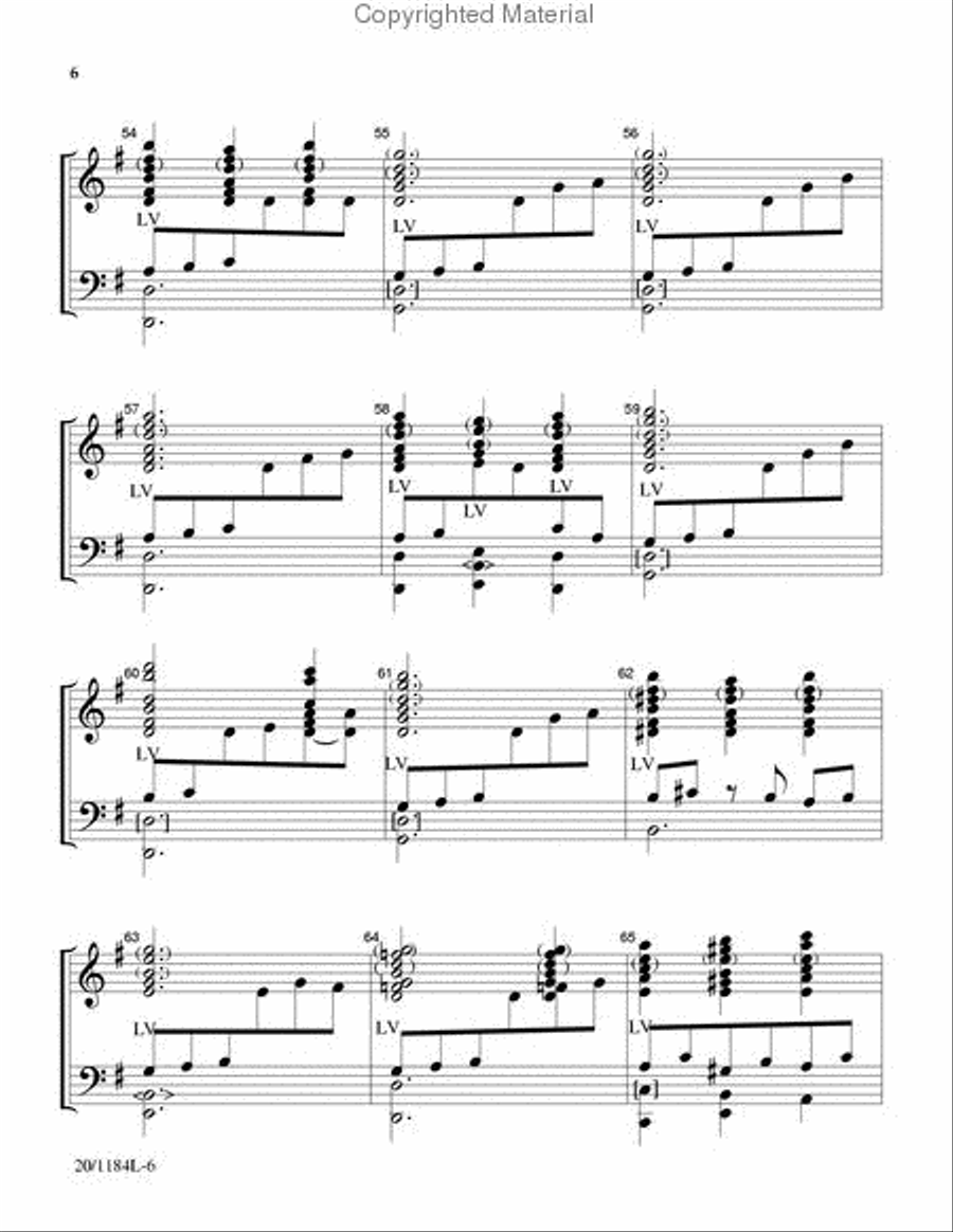 O How I Love Jesus 5-Octaves scores gallery preview page 6