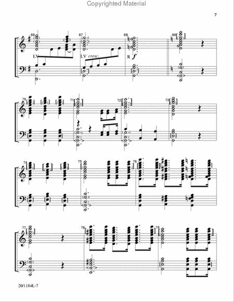 O How I Love Jesus 5-Octaves scores gallery preview page 7