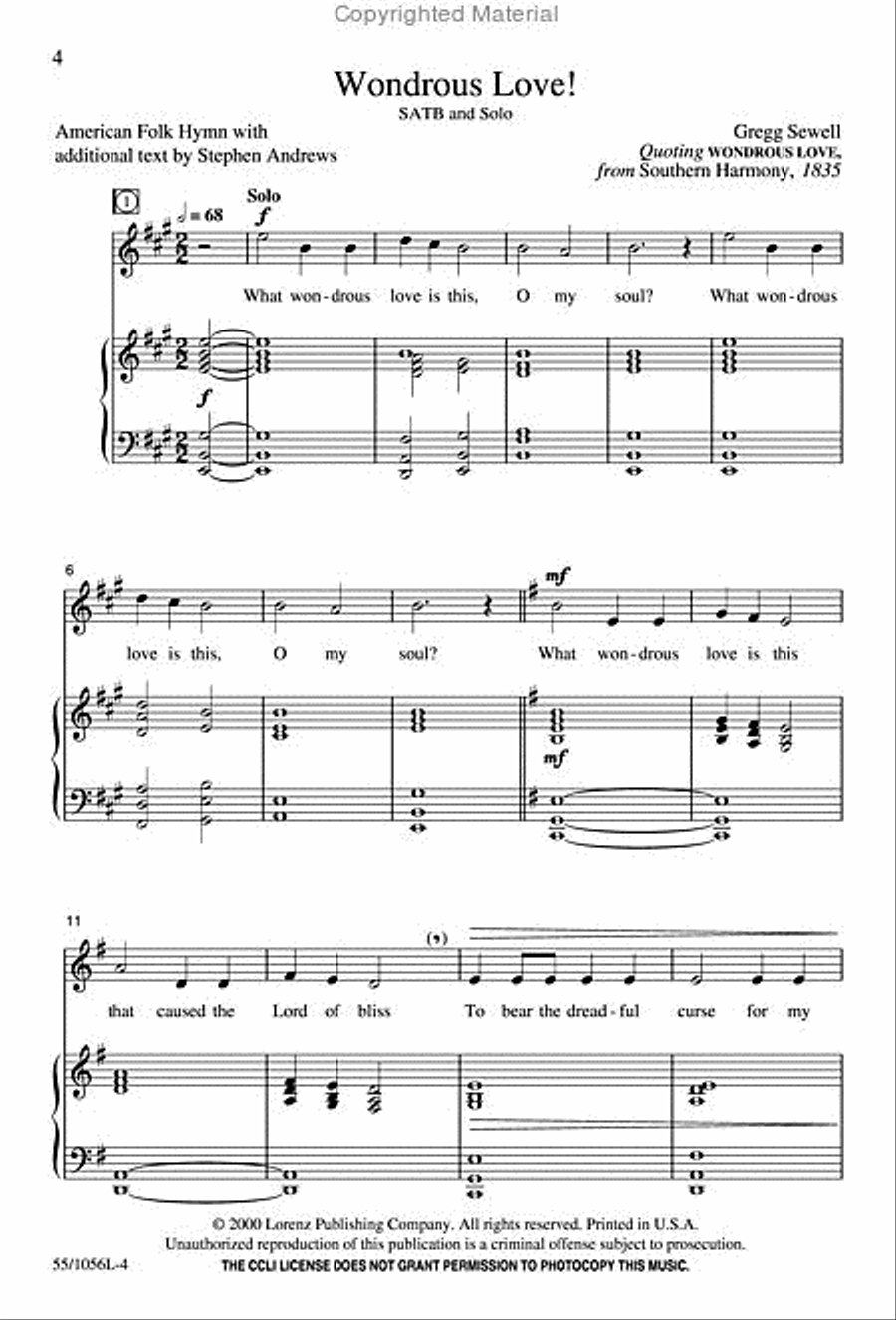 Joy in the Morning 4-Part scores gallery preview page 2