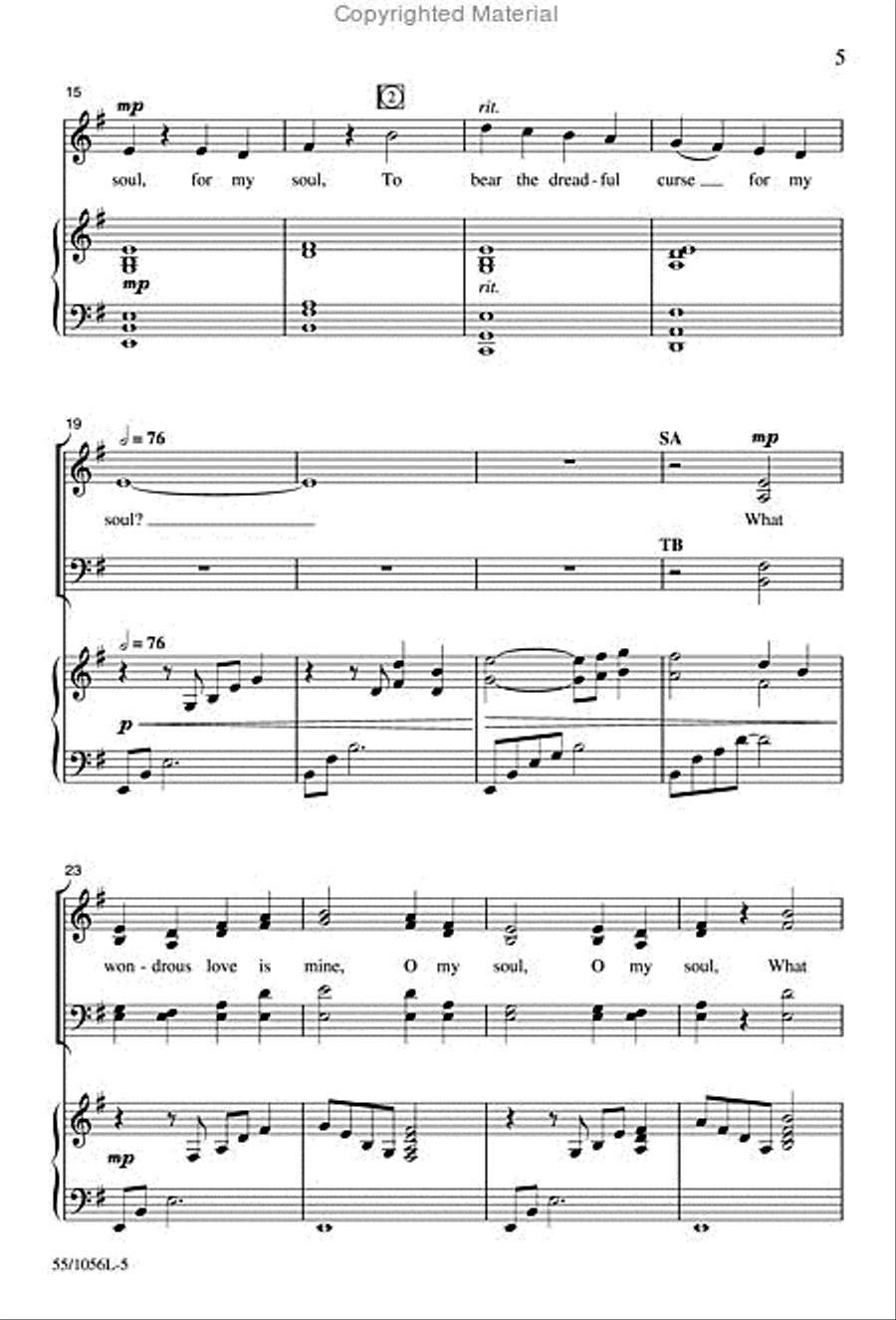 Joy in the Morning 4-Part scores gallery preview page 3