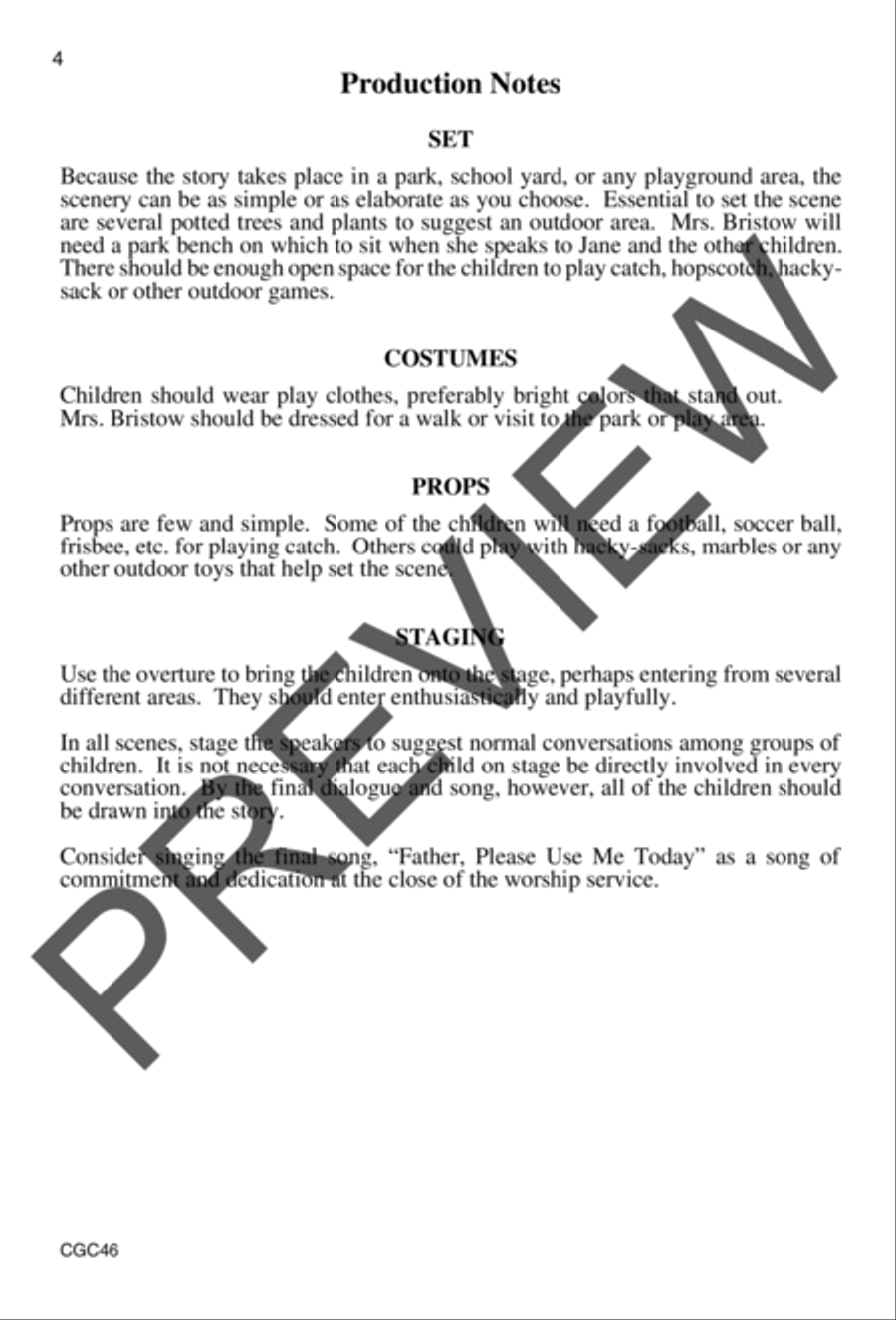 Just Like You and Me (Score) Unison Choir scores gallery preview page 5