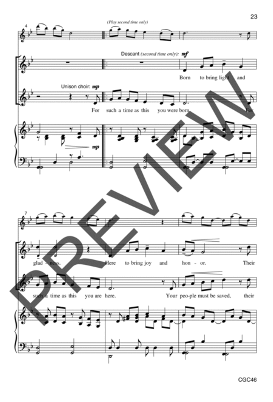 Just Like You and Me (Score) Unison Choir scores gallery preview page 9