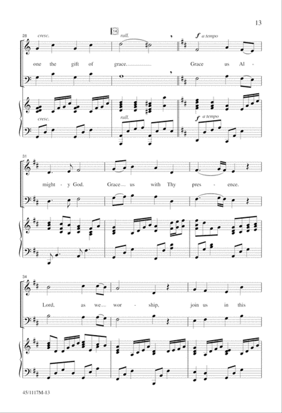 A Call to Praise A Call to Praise 2-Part scores gallery preview page 16