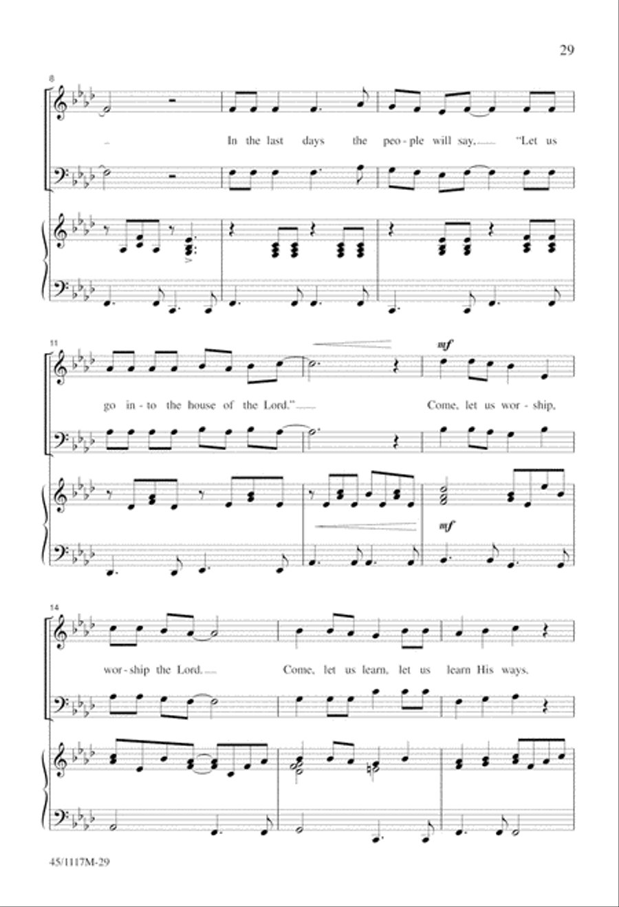 A Call to Praise A Call to Praise 2-Part scores gallery preview page 32