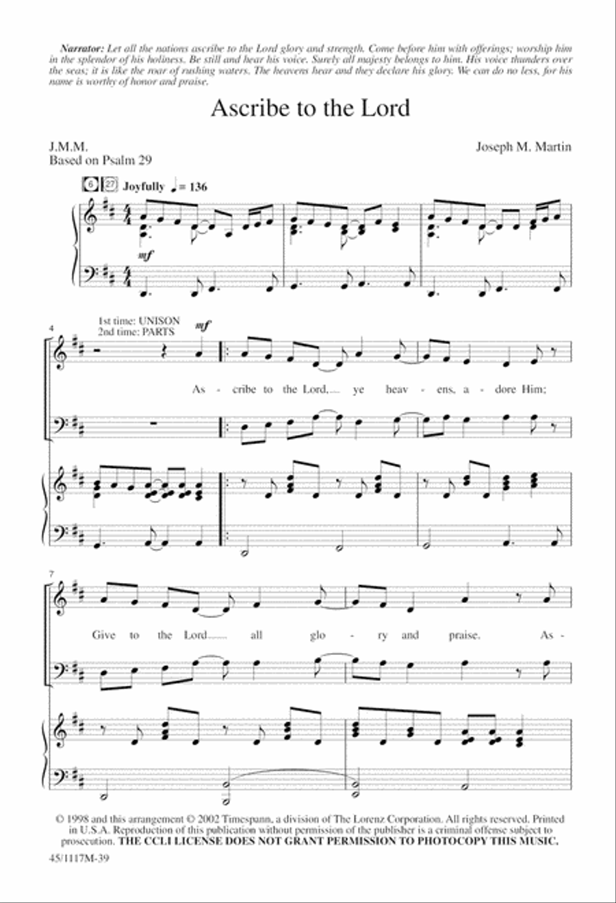 A Call to Praise A Call to Praise 2-Part scores gallery preview page 42