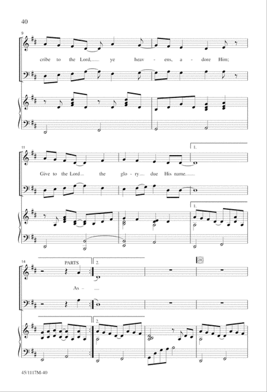 A Call to Praise A Call to Praise 2-Part scores gallery preview page 43