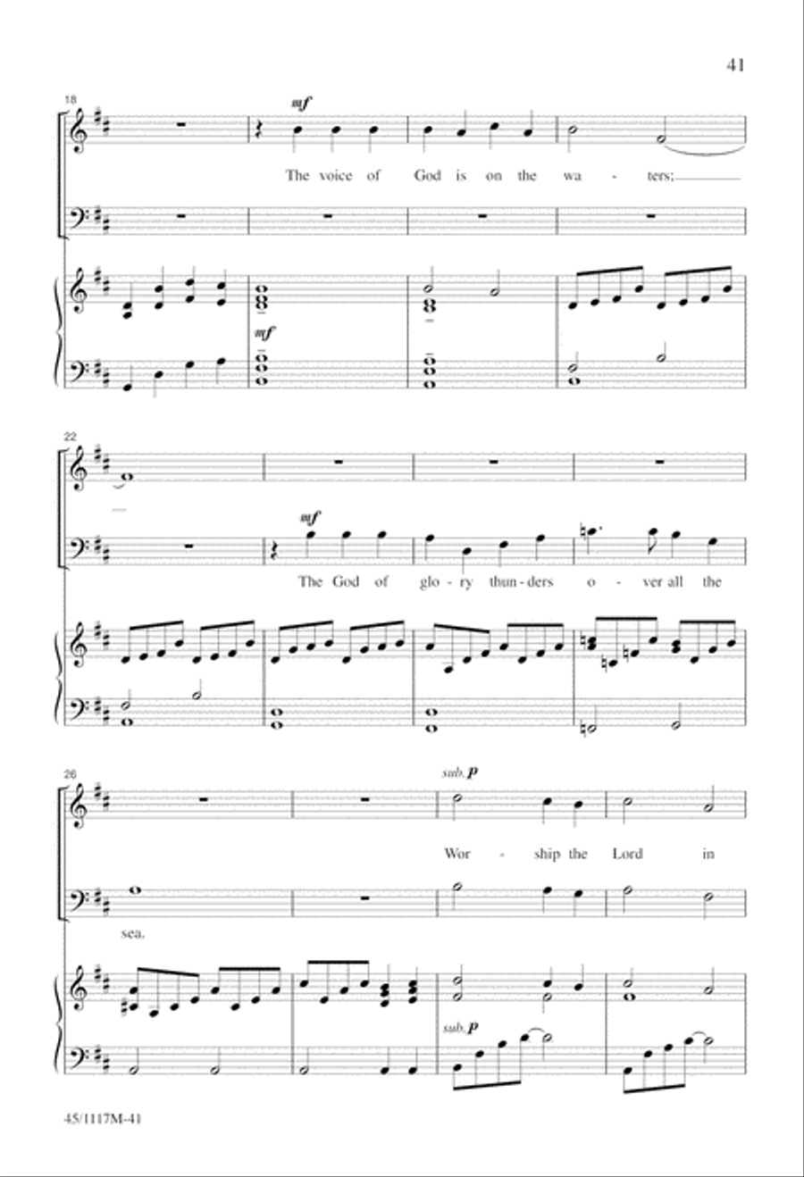 A Call to Praise A Call to Praise 2-Part scores gallery preview page 44