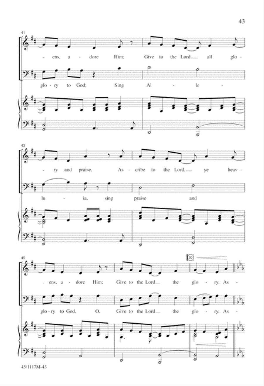 A Call to Praise A Call to Praise 2-Part scores gallery preview page 46