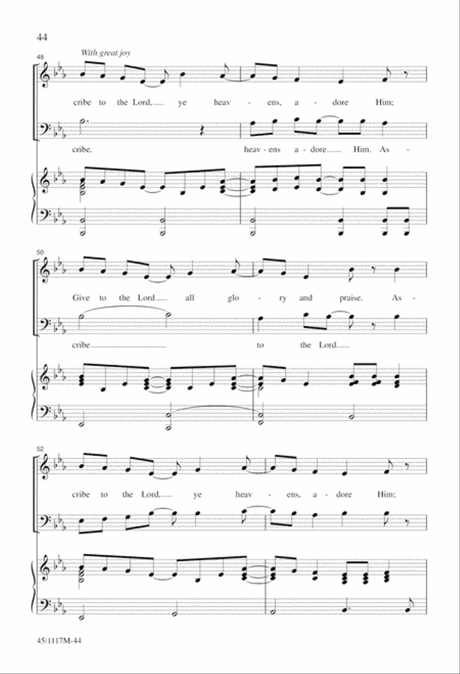 A Call to Praise A Call to Praise 2-Part scores gallery preview page 47
