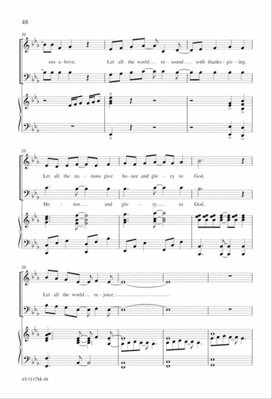 A Call to Praise A Call to Praise 2-Part scores gallery preview page 51