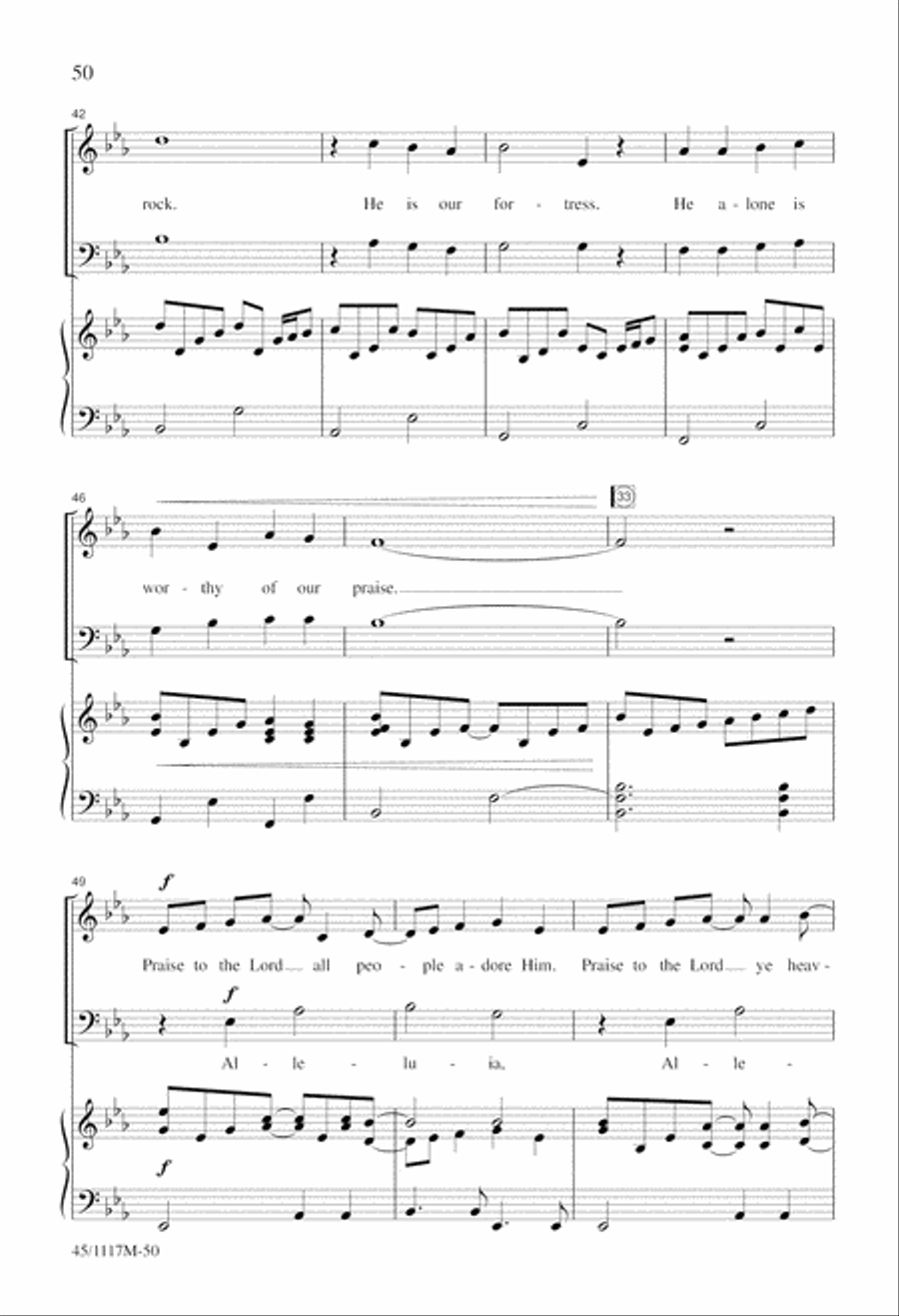 A Call to Praise A Call to Praise 2-Part scores gallery preview page 53