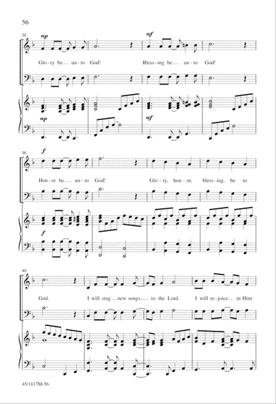 A Call to Praise A Call to Praise 2-Part scores gallery preview page 59
