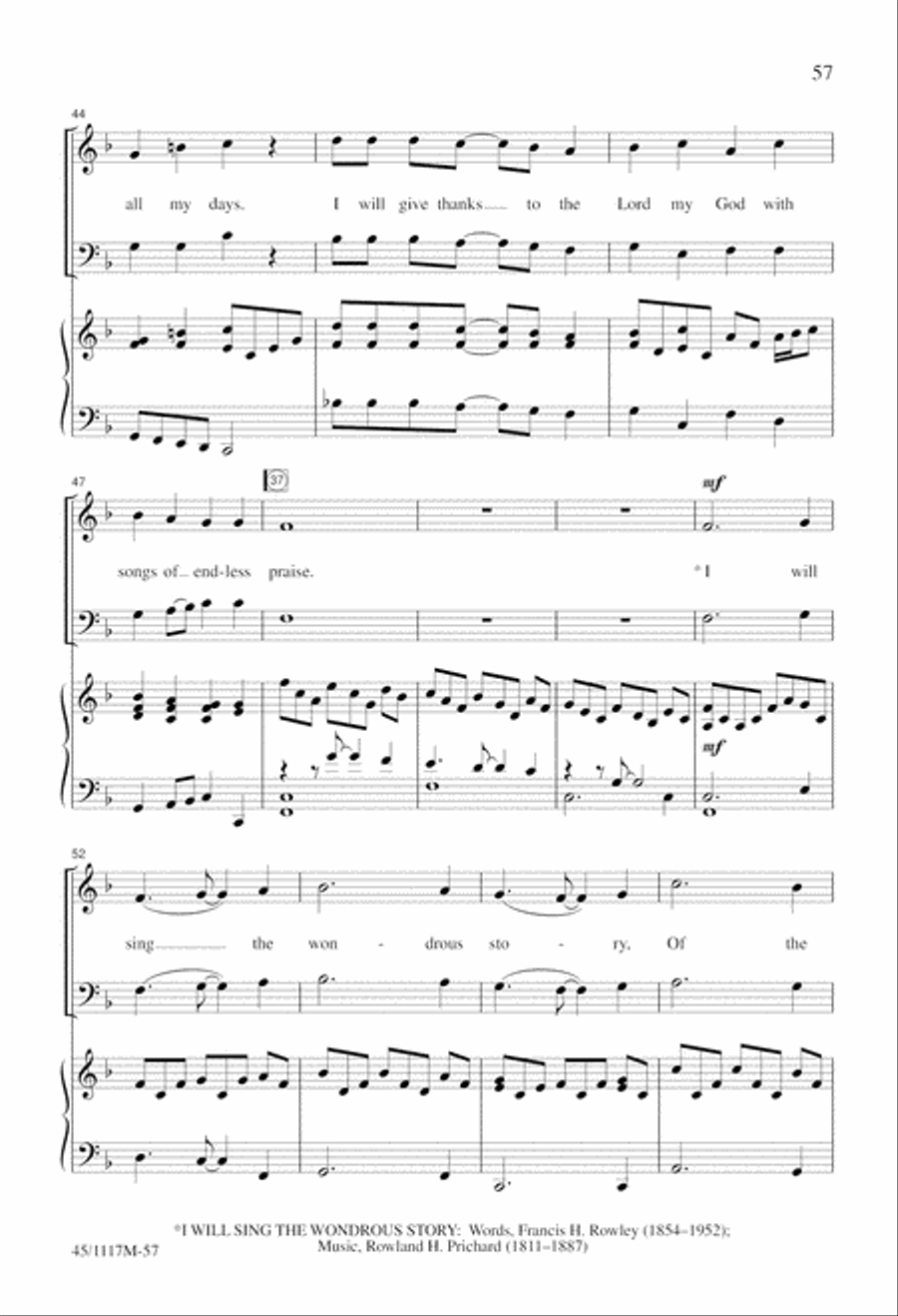 A Call to Praise A Call to Praise 2-Part scores gallery preview page 60