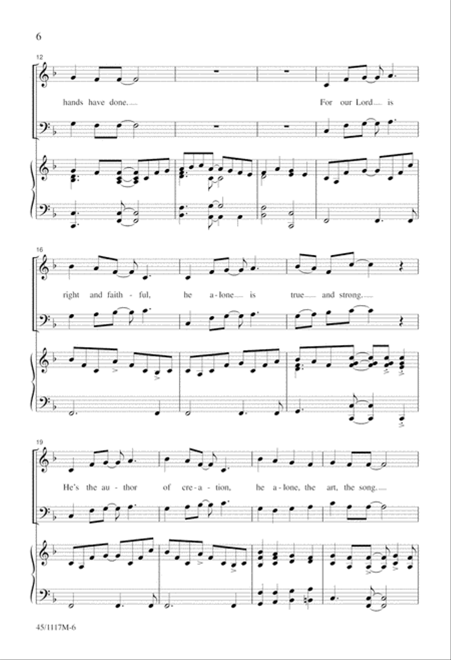 A Call to Praise A Call to Praise 2-Part scores gallery preview page 9
