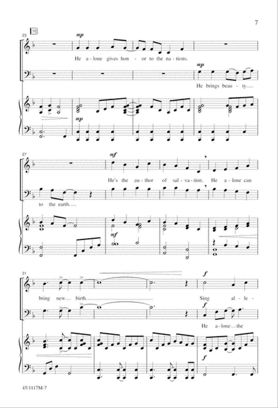 A Call to Praise A Call to Praise 2-Part scores gallery preview page 10