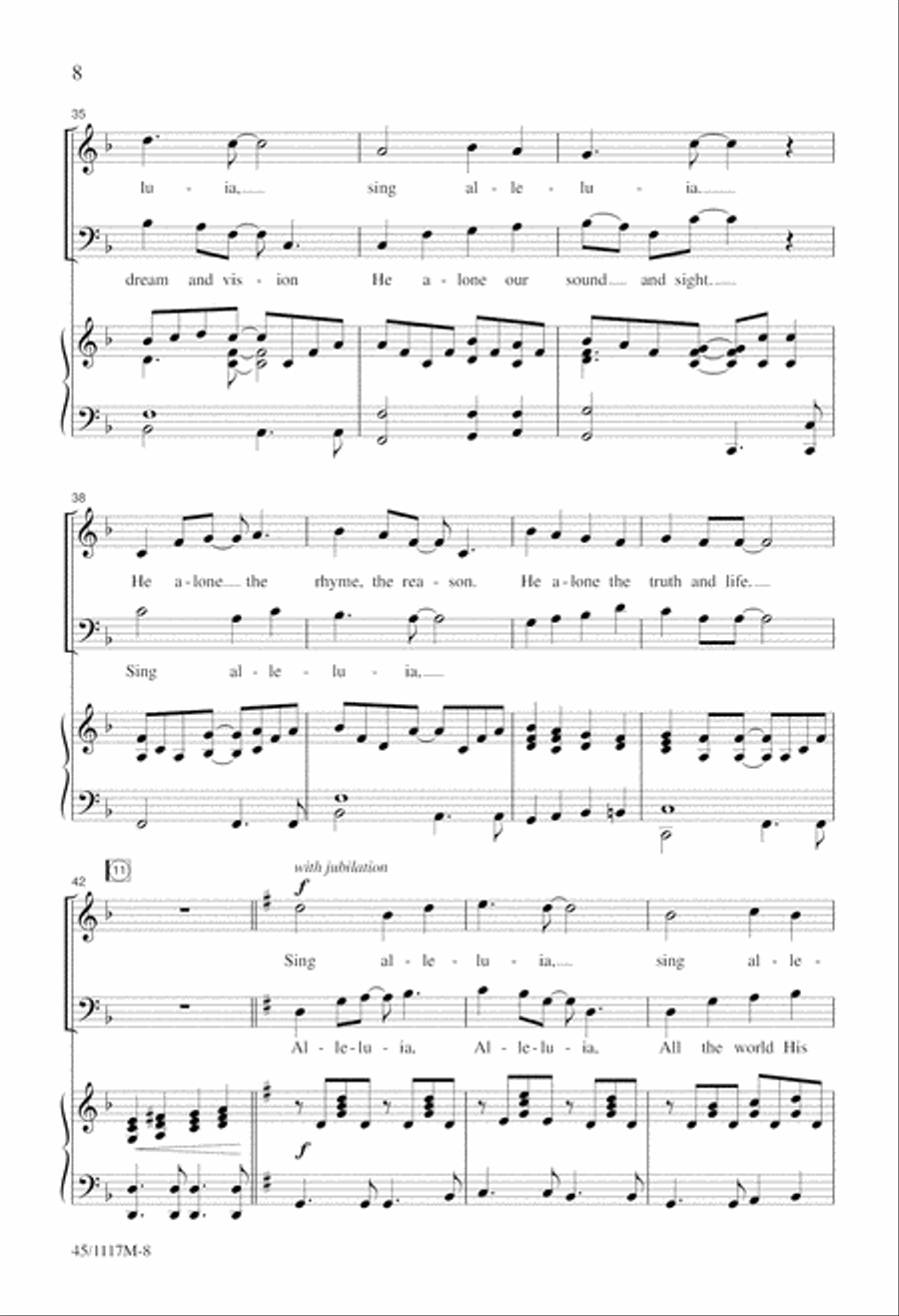 A Call to Praise A Call to Praise 2-Part scores gallery preview page 11