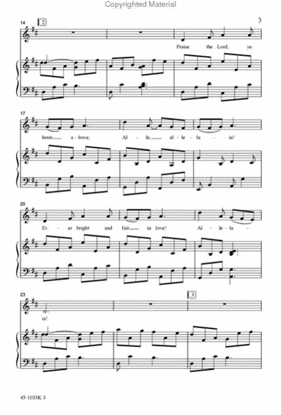 Children Sing! Children Sing! Choir scores gallery preview page 3