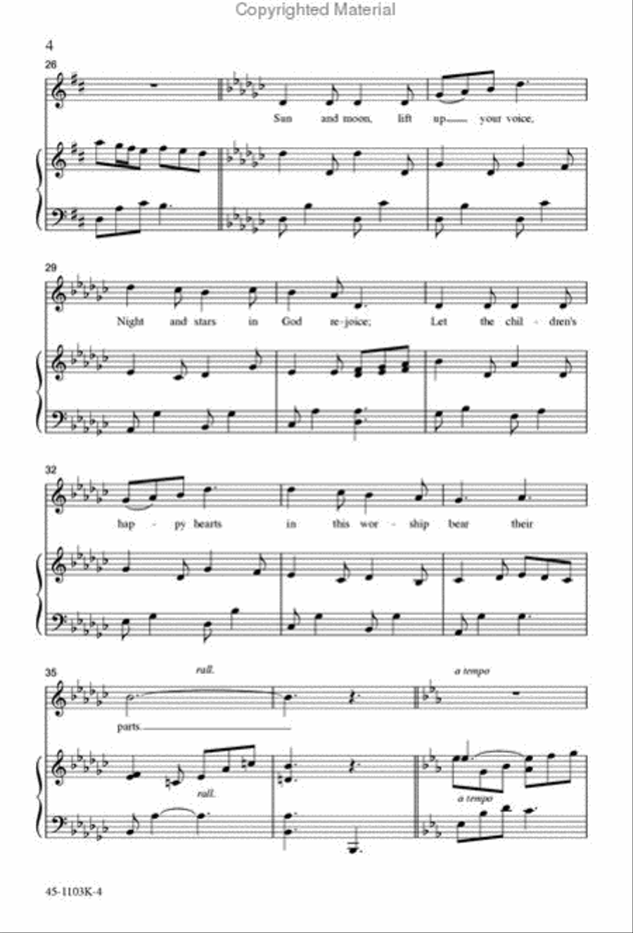 Children Sing! Children Sing! Choir scores gallery preview page 4
