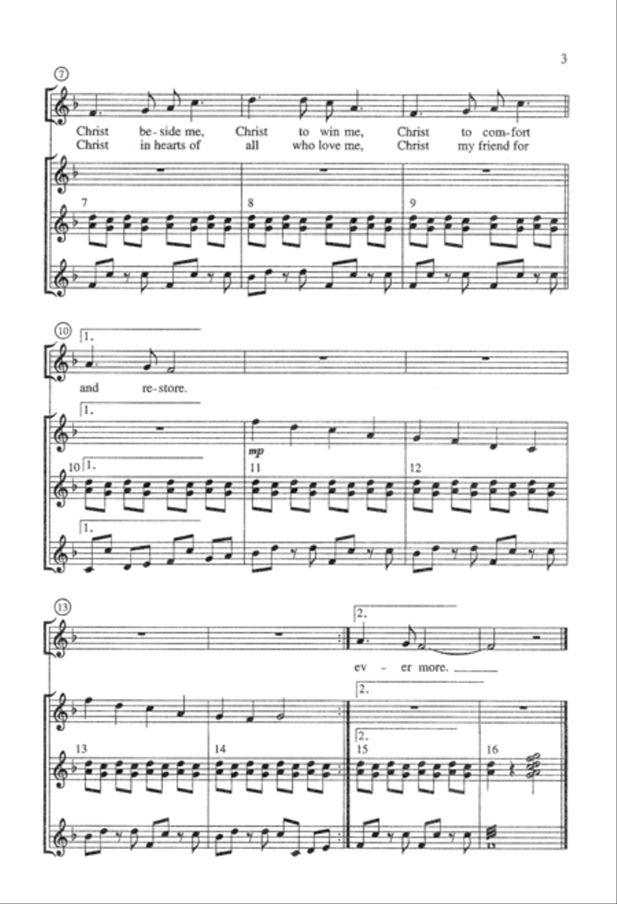 Orff D'Joy Unison Choir scores gallery preview page 3