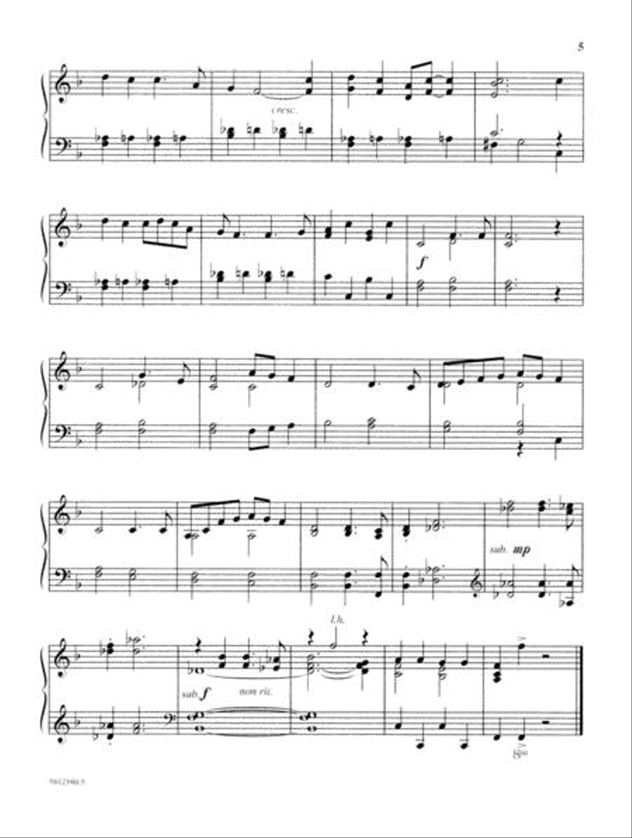 Americana Piano Solo scores gallery preview page 5