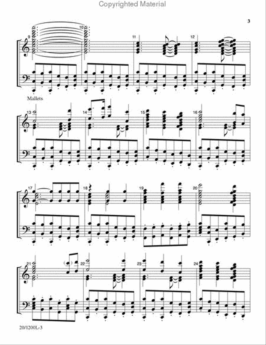 All Hail the Power of Jesus' Name 5-Octaves scores gallery preview page 3