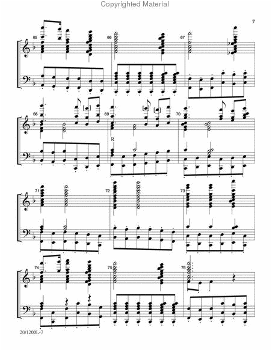 All Hail the Power of Jesus' Name 5-Octaves scores gallery preview page 7