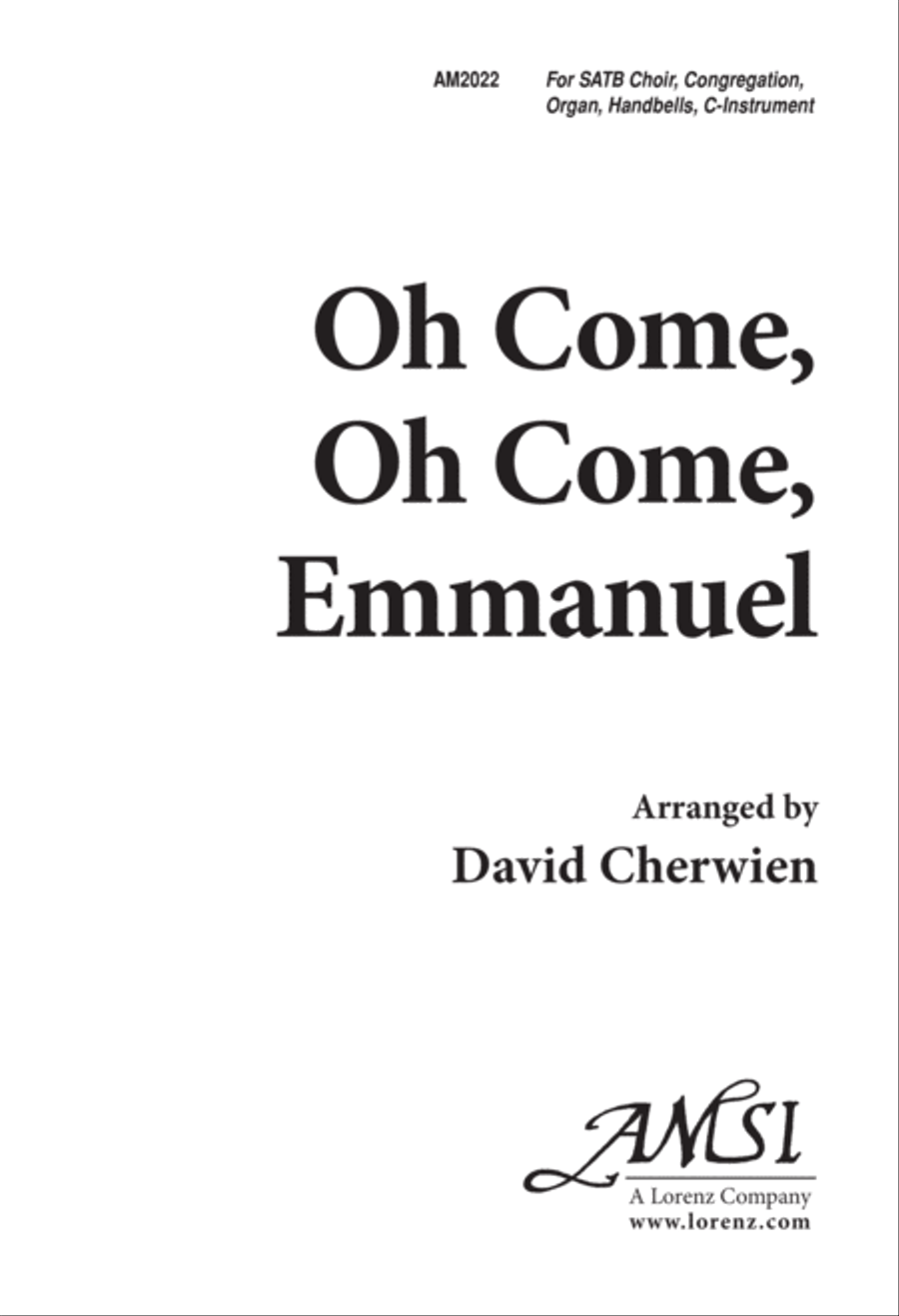 Oh Come, Oh Come, Emmanuel 4-Part scores gallery preview page 2