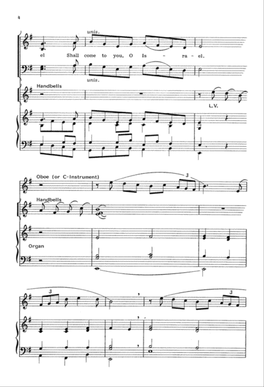 Oh Come, Oh Come, Emmanuel 4-Part scores gallery preview page 5