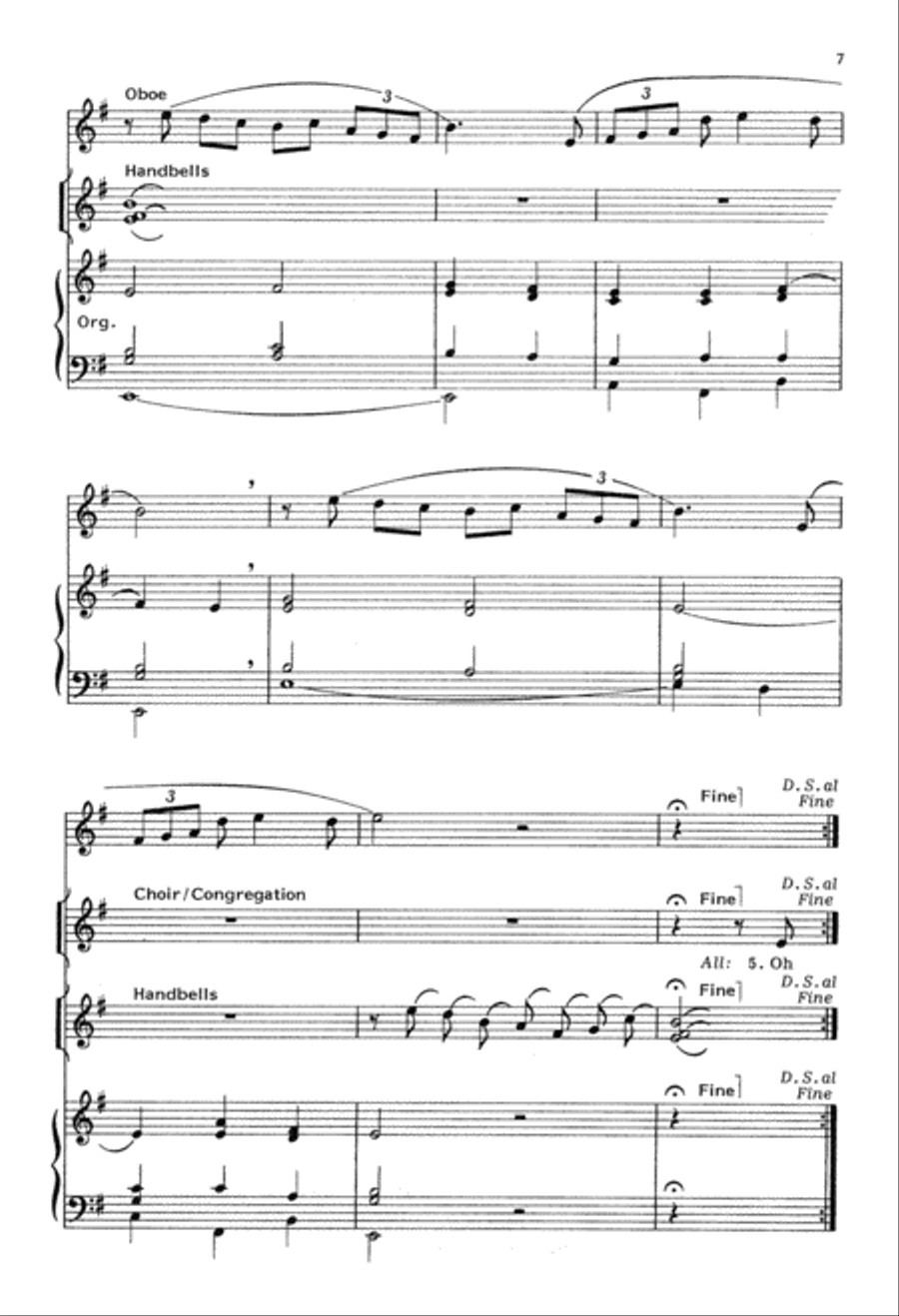 Oh Come, Oh Come, Emmanuel 4-Part scores gallery preview page 8