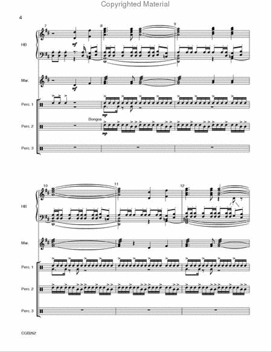 Come By Here (Kum Ba Yah) - Full Score 5-Octaves scores gallery preview page 3