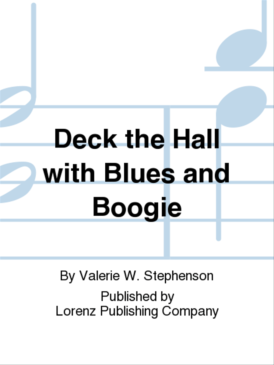 Deck the Hall with Blues and Boogie 5-Octaves scores gallery preview page 1