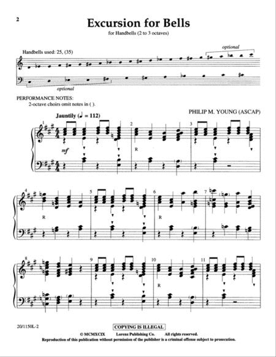 Excursion for Bells 3-Octaves scores gallery preview page 2
