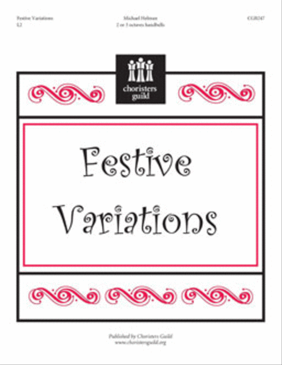 Festive Variations 3-Octaves scores gallery preview page 1