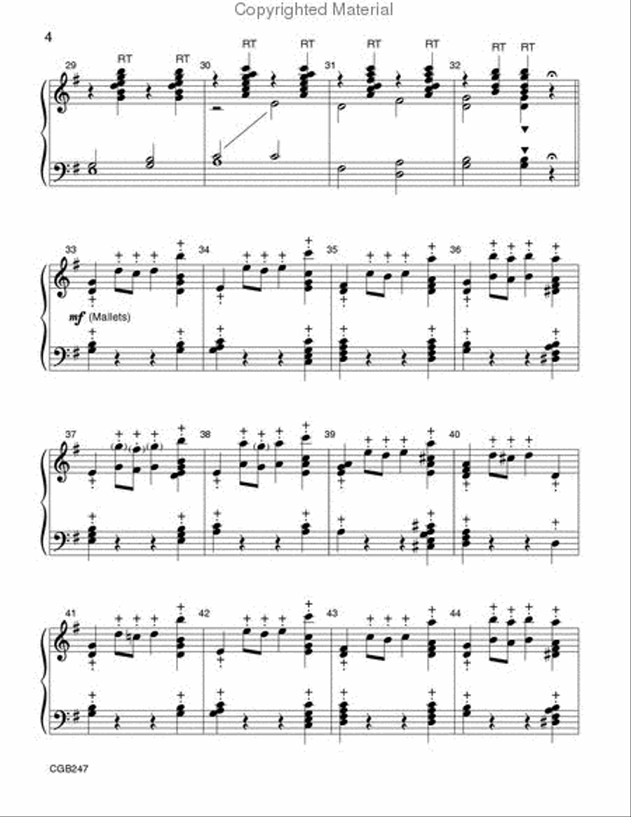 Festive Variations 3-Octaves scores gallery preview page 4