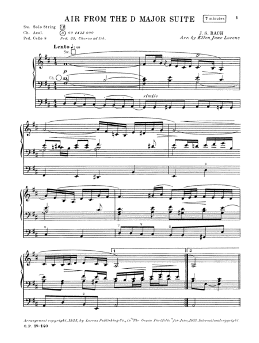 Bach Made Practical for Church Organists Organ Solo scores gallery preview page 2